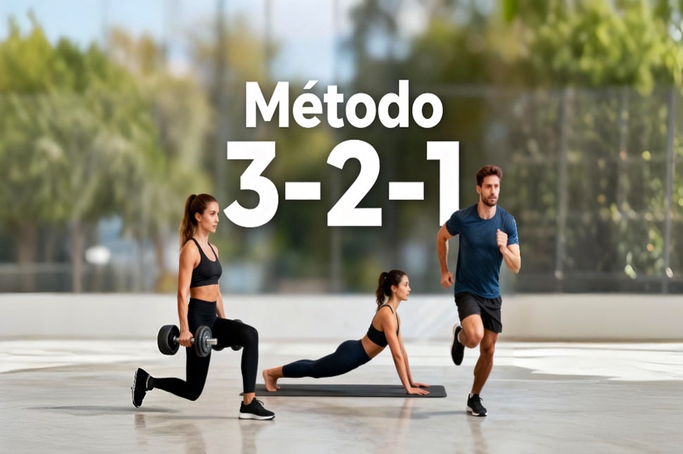Método 3-2-1 entrenamiento y explicaciñón