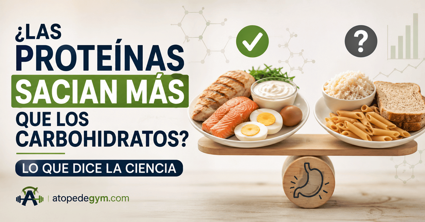 las proteínas sacian mas